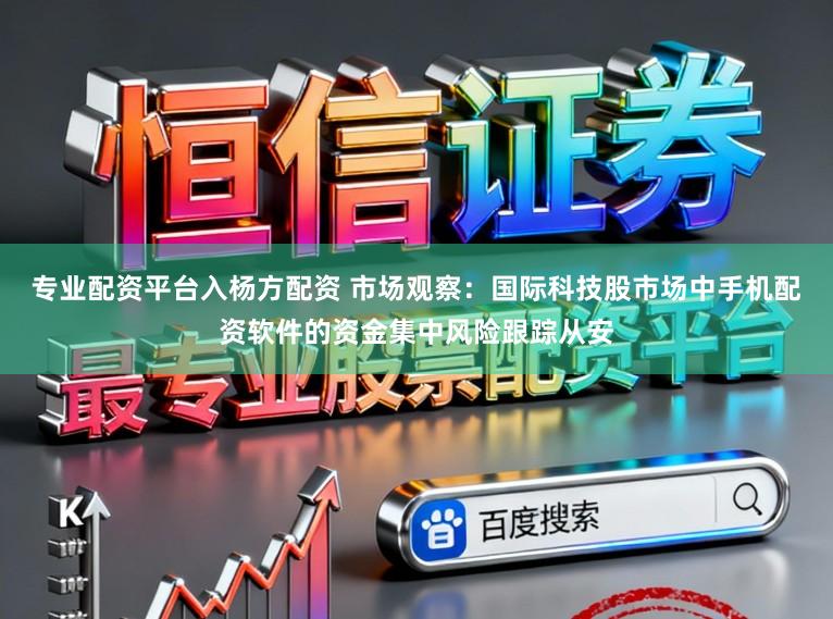 专业配资平台入杨方配资 市场观察：国际科技股市场中手机配资软件的资金集中风险跟踪从安