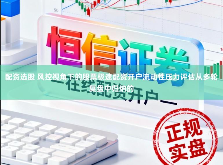 配资选股 风控视角下的股票极速配资开户流动性压力评估从多轮复盘中归纳的