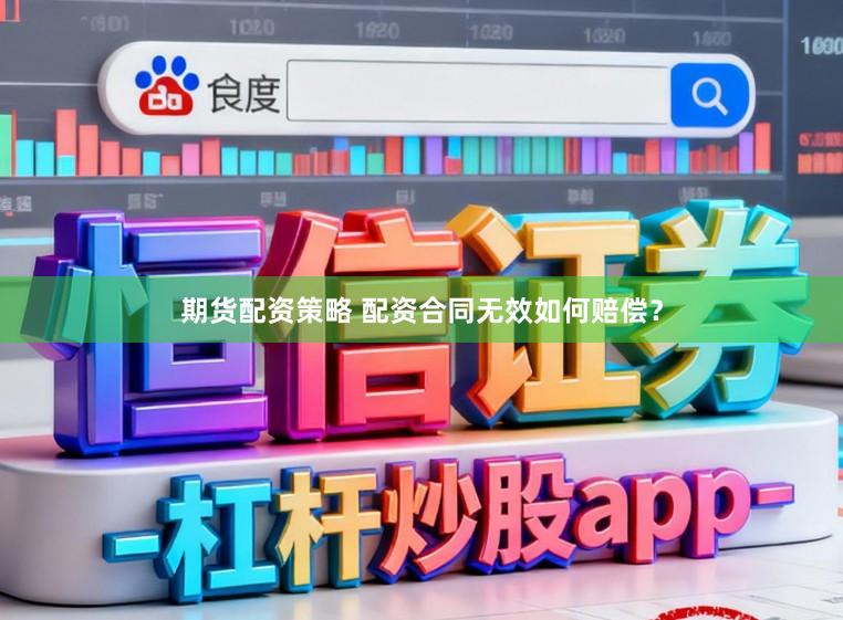 期货配资策略 配资合同无效如何赔偿？